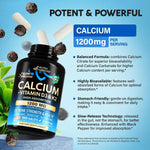 NutraHarmony calcium supplement close up of tablet texture
