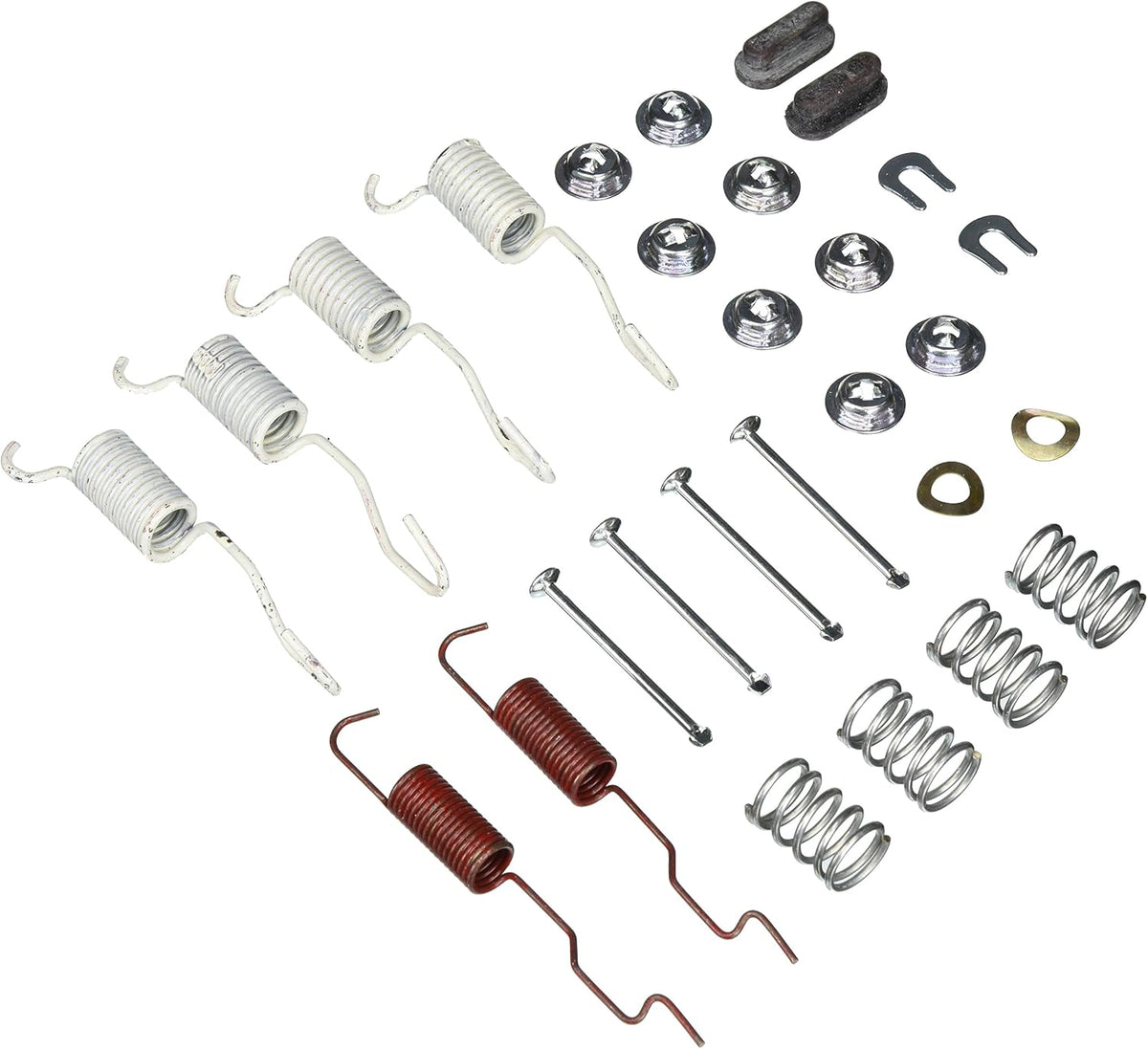 Carlson quality brake parts h7130 brake combination kit front view hardware components