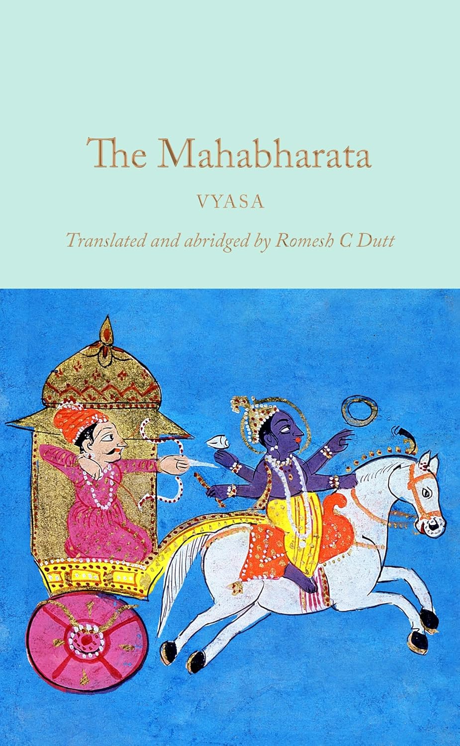 Vyasa The Mahabharata An Abridged Edition Hardcover front view book cover