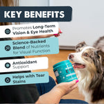 Mighty Paw Waggables Eyes 120 bacon flavored soft chews packaging
