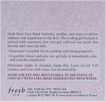 Fresh Rose Face Mask soothing rose petal infused gel close up