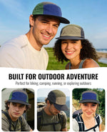 Clape 5 panel hat worn outdoors
