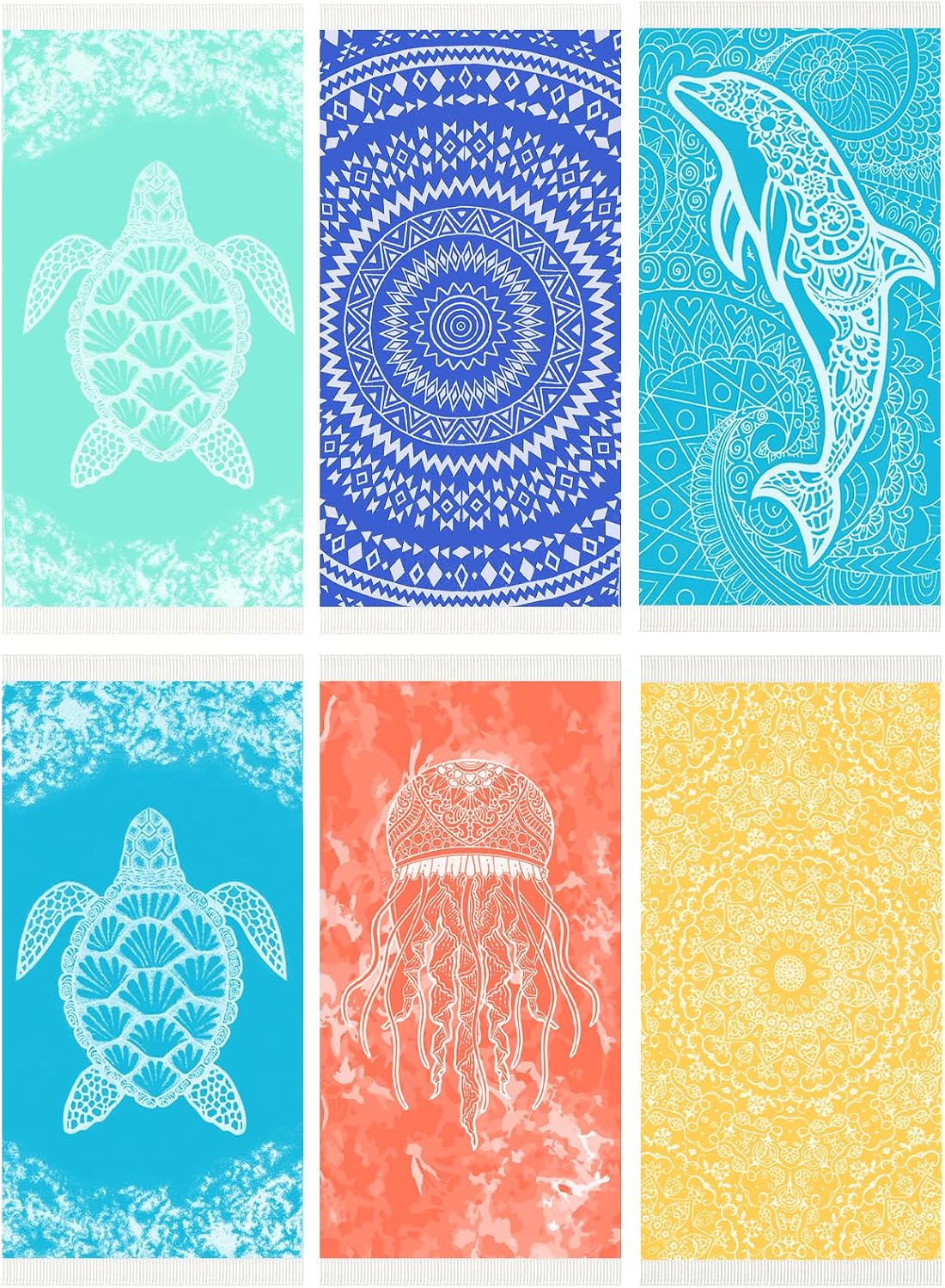 Widdonen Turkish Beach Towel,Extra Large 79x36,2 Pack,Quick Dry,Compact | Lightweight,Thin,Sand Free,Absorbent,Soft.Portable for Swimm,Pool,Bath,Picnic,Camping,Outdoor,Cruise Travel Essentials - Image 13