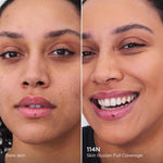Clarins liquid foundation glass packaging detail