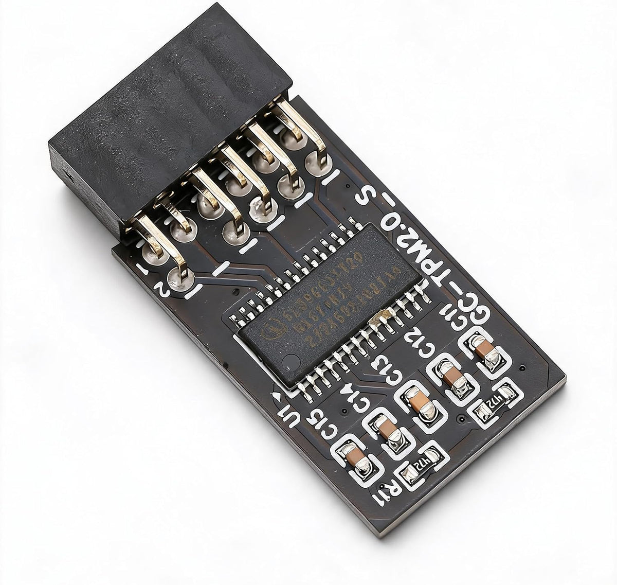 Yoidesu TPM 2.0 Encryption Security Module front view hardware accessory