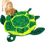 Flerdmau turtle snuffle mat for dogs front view