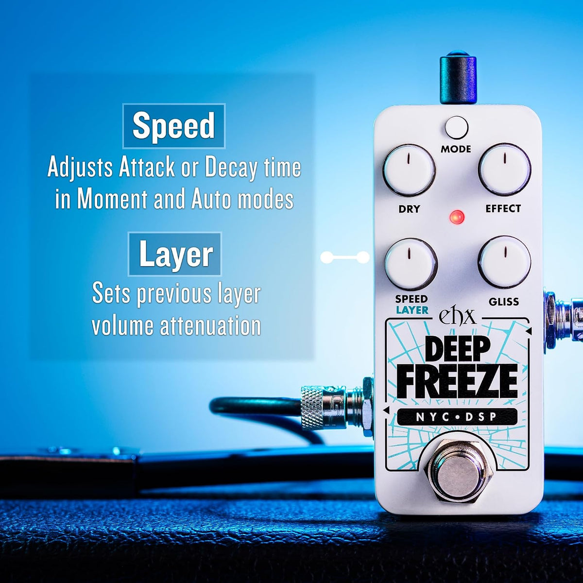 Electro-Harmonix Pico Deep Freeze Sound Retainer/Sustainer Pedal - Image 9