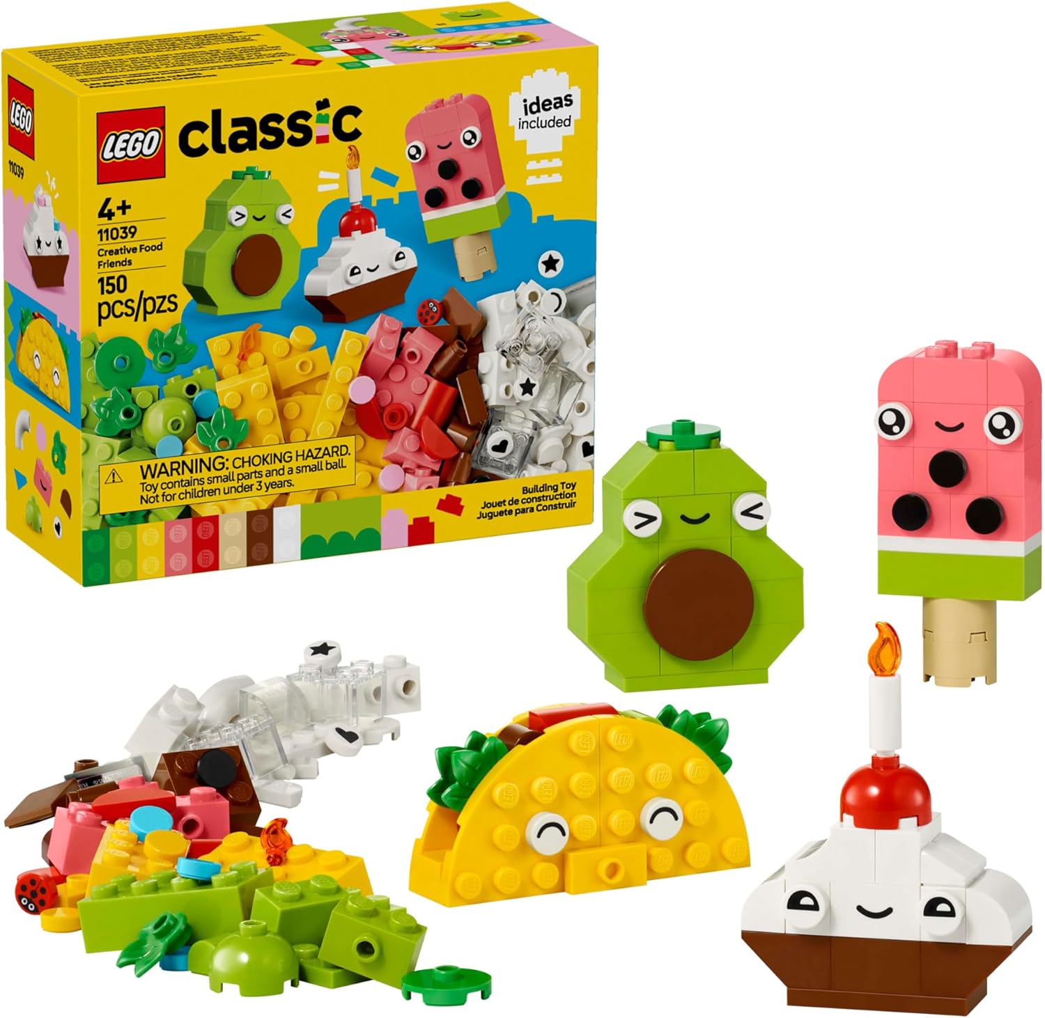 LEGO Classic Creative Food Friends 11039 box front view