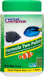 Ocean Nutrition Formula Two Pellets - Fish Food for Herbivorous & Omnivorous Marine Tropical Fish, High Protein(40%) - 3.5 oz (100 g) Medium Pellets - Image 9