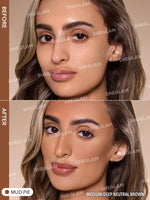 Sun-kissed glow effect with Sheglam Mud Pie bronzer