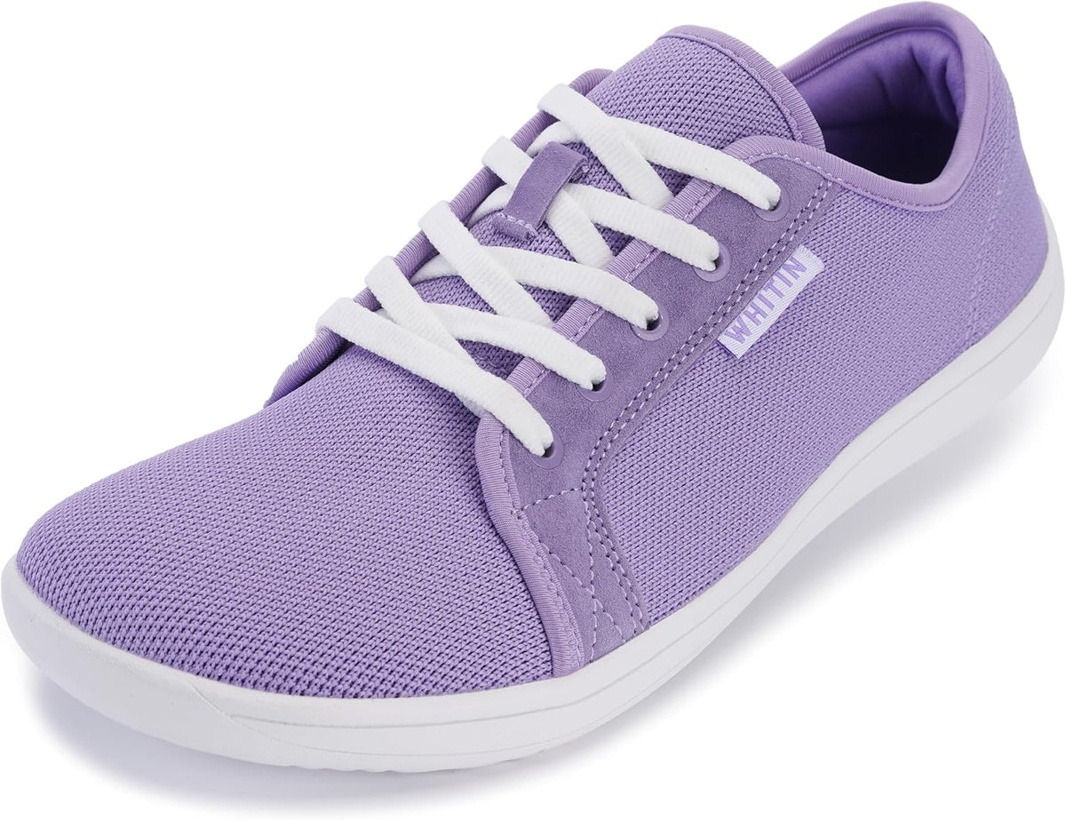 WHITIN Women's Barefoot Shoes | Zero Drop Sole | Wide Fashion Sneakers W81 | Machine Washable, Breathable Suede & Knit Upper, Built for Daily Comfort & Active Living, Natural Ground Feel Walking, Gym - Image 15