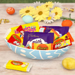 Dropy India imported Hershey chocolate assortment close up showing colorful candy wrappers