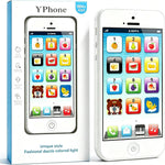 Cooplay White Smart Phone Toy Music Lullaby YPhone Song Touch Screen USB Recharable Cell Phone Learning English Mobile for Toddler Child Christmas - Image 7