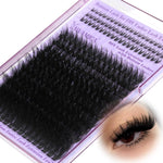 Volume Lash Clusters with Bottom Lashes Wispy Fluffy Eyelash Clusters Manga Lashes Clusters with Spikes 14-24mm Long 260D Thick Cluster Eyelash Extensions D Curl 236pcs Individual Lashes by Yawamica - Image 1