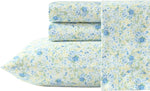 Laura Ashley - Full Size Sheet Set, Soft Cotton Sateen Bedding with Fitted Sheet and Pillowcase, Floral Room Decor, Deep Pocket, College Dorm Room Essentials (Blossoming Blue) - Image 14