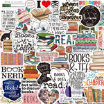 Aimery 50 piece book stickers for Kindle front view