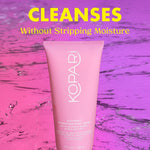 Kopari non-toxic coconut body wash package details and ingredients list