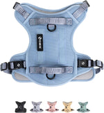 Fei & Eve Classic Dog Harness | 3-Point No-Pull Control, Dual Handle Support, Durable 900D Nylon, Tactical Patch Panel, Heavy Duty, Large (Pink) - Image 15