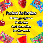 Individually wrapped Ring Pop lollipops ideal for goodie bags