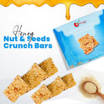 Healthy high protein energy bars packaging back view showing ingredient details