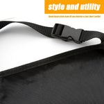 Fogfar car seat protector adjustable strap detail