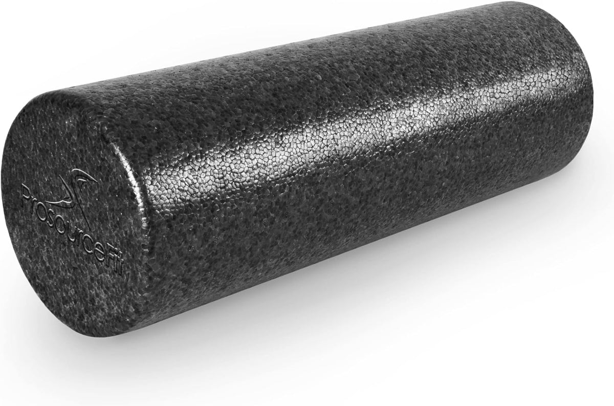 ProsourceFit High Density Foam Rollers 36 - inches long, Firm Full Body Athletic Massage Tool for Back Stretching, Yoga, Pilates, Post Workout Muscle Recuperation, Black - Image 14