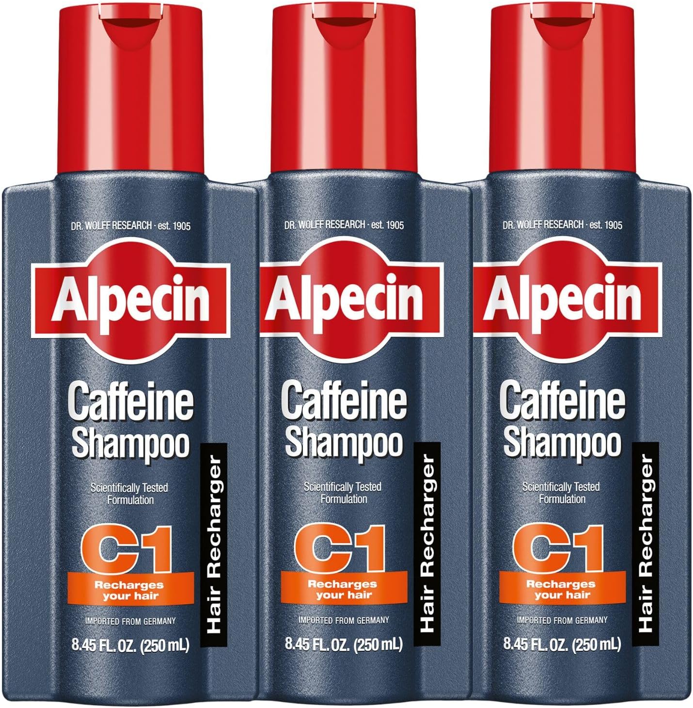 Alpecin C1 Caffeine Shampoo front view bottle packaging
