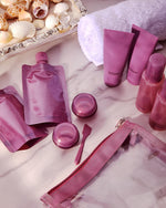 Bliss TSA approved carry on travel accessories for airplane passengers.