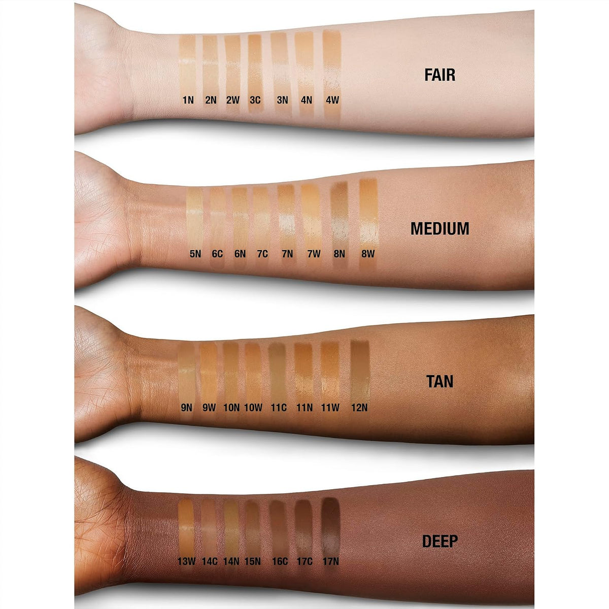 Side profile of Charlotte Tilbury foundation tube