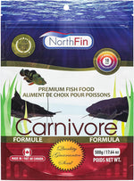 Northfin fish food ingredients label and details