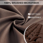 FreshCulture king fitted sheet showing deep pocket depth