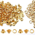 Litoexpe 200 Pcs 2mm Gold Grommets Eyelets | Self-Backing Eyelets, for Bead Cores, Clothes, Leather, Canvas - Image 12