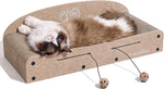 Fukumaru large cat scratcher bed front view