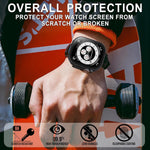 Close-up of precision cutouts for digital crown and side buttons
