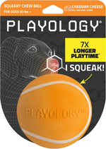 Playology Dog Toys | Squeaky Chew Ball for Large Dogs | Chicken Scented Jumbo Dog Ball | Bouncy Floating Chew Toys for Fetch - Image 9
