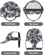 Pet Show dog hat showing adjustable back buckle
