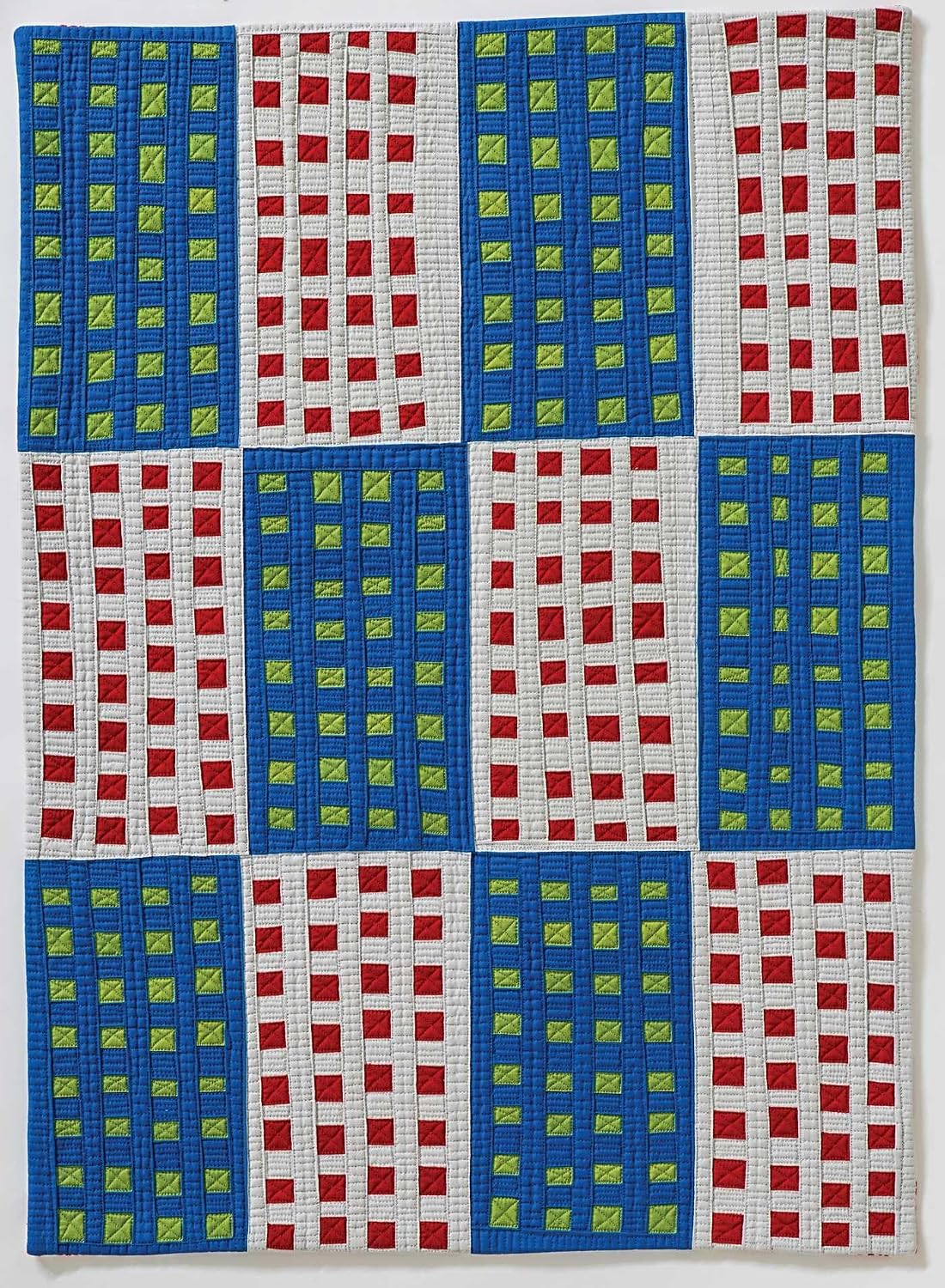Back cover of Improv Patchwork quilting guide by Maria Shell