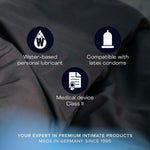 Pjur Aqua water-based lubricant 3.4 fluid ounce bottle layout