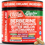 Clean Nutraceuticals GlyciZen Berberine and Ceylon Cinnamon 21-in-1 bottle front view