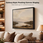 P&L Art canvas floater frame back hardware and mounting accessories