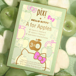 Pixi Hello Kitty brightening face mask pack of three showing individual sachets.