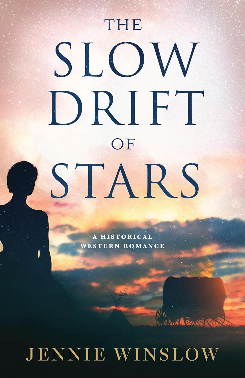 Jennie Winslow The Slow Drift of Stars historical romance novel front view premium edition book