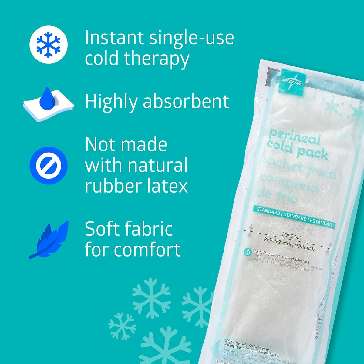 Medline maternity cold therapy pad activated view