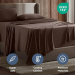 Nestl queen size sheet set folded package view