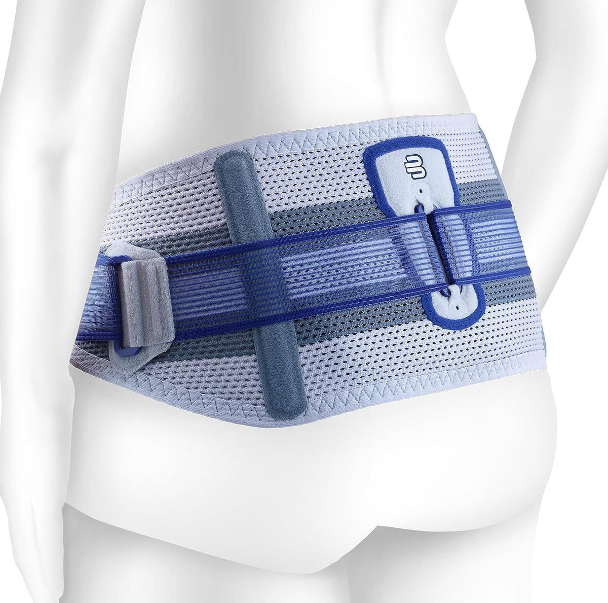 Bauerfeind SacroLoc back support front view