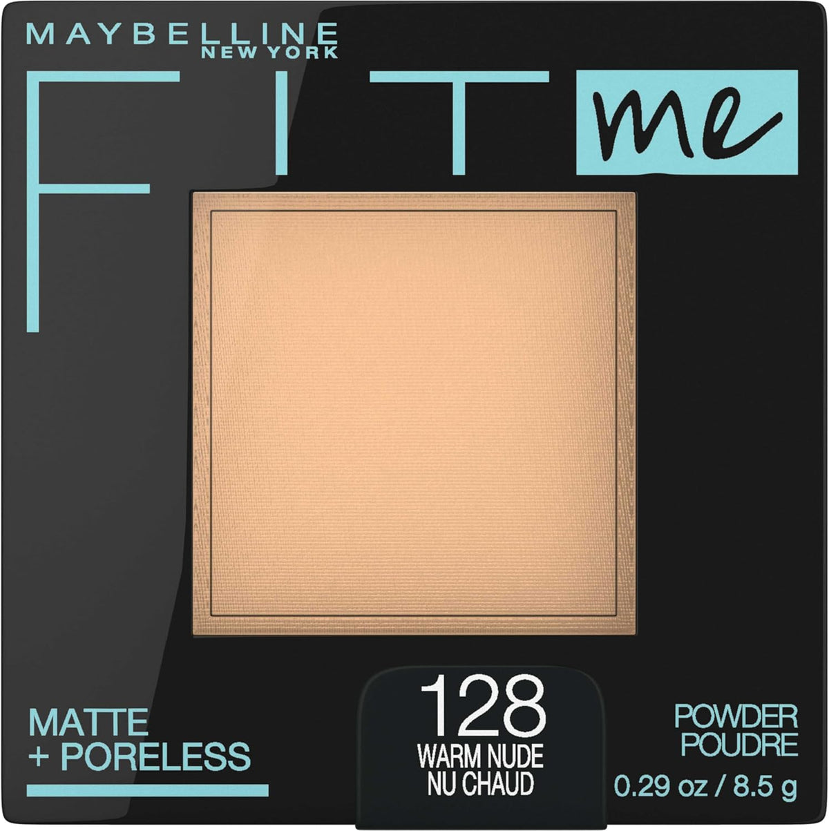 Maybelline Fit Me Matte + Poreless Pressed Face Powder Makeup & Setting Powder, Natural Tan, 1 Count - Image 10