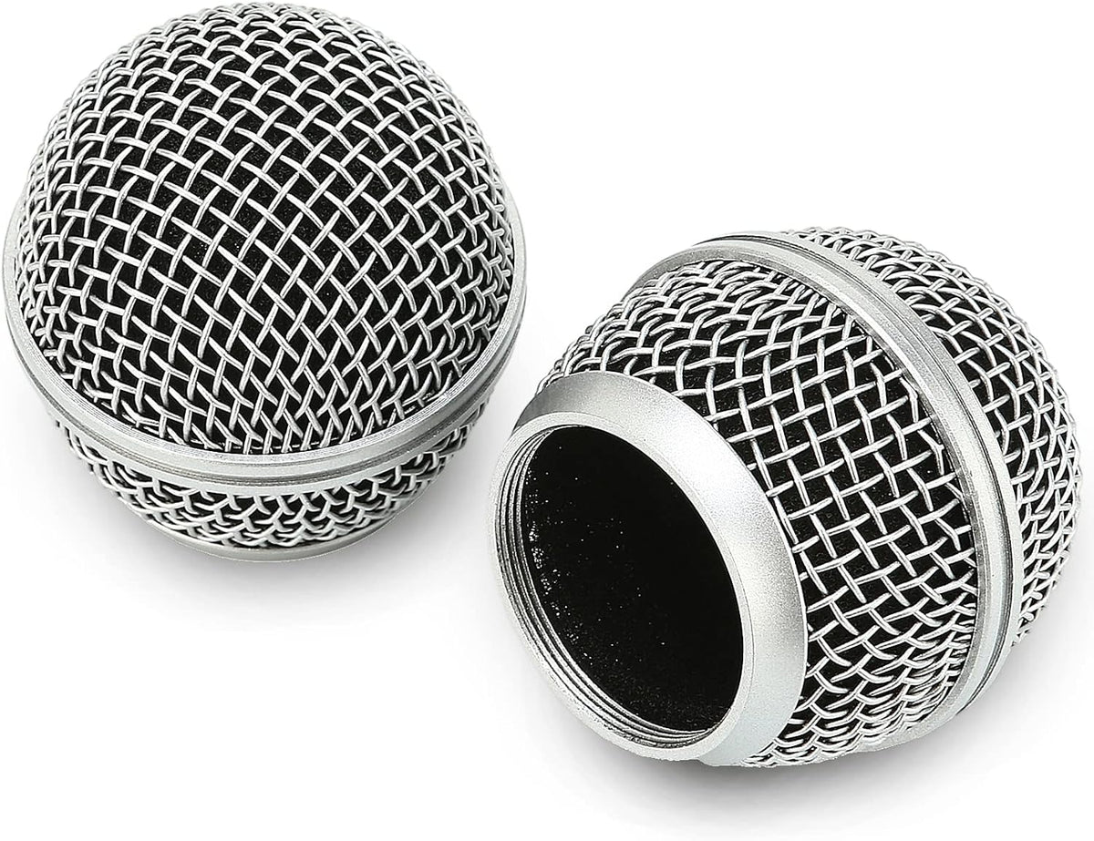 Yehob microphone grille ball showing inner foam filter construction