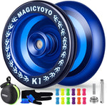 MAGICYOYO Responsive YoYo K1 Plus Glow in The Dark Green Yoyo for Beginner Kids, Plastic ABS Yo Yo with Glove, Storage Bag +12 Replacement Strings - Image 12