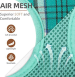 Pupteck soft mesh dog harness showing breathable fabric texture
