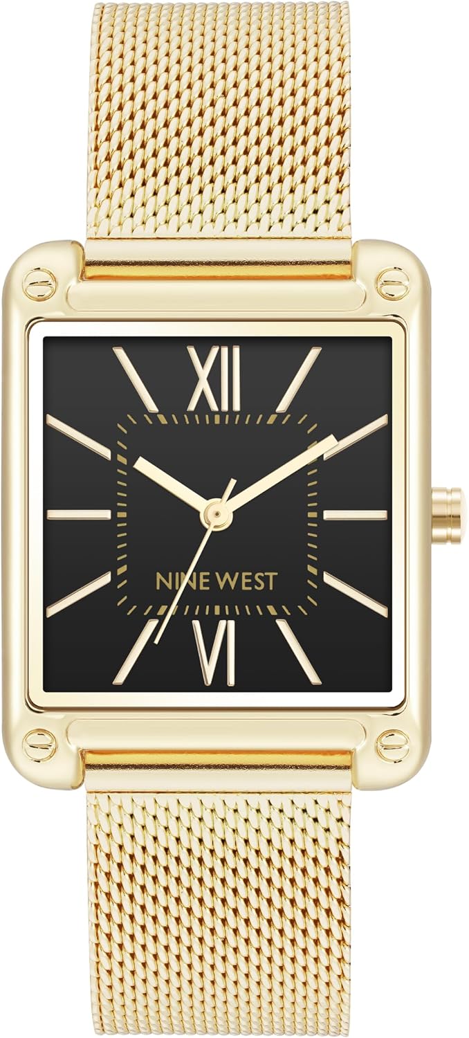 Nine West Women's Mesh Bracelet Watch - Image 9